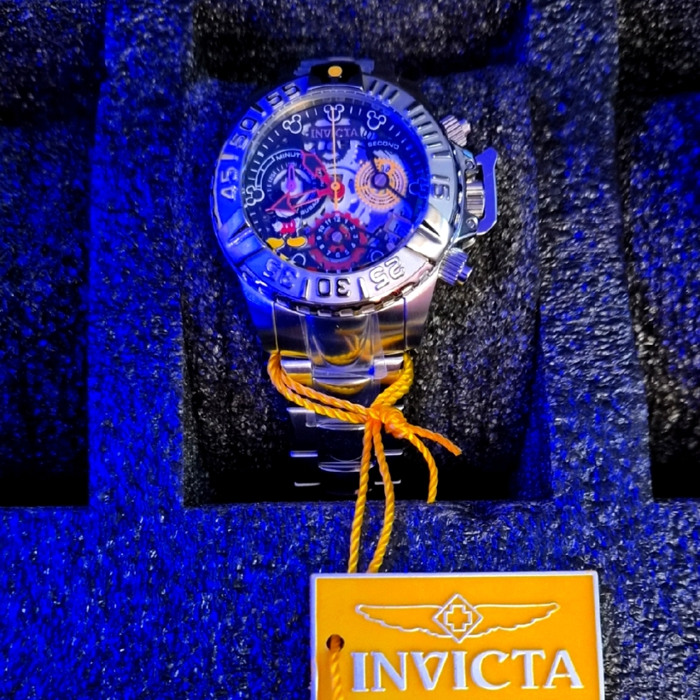 Invicta Disney Mickey Mouse Ladies 38 mm Chronograph — Model 24506
